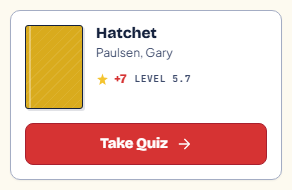 A book card in Find a Book